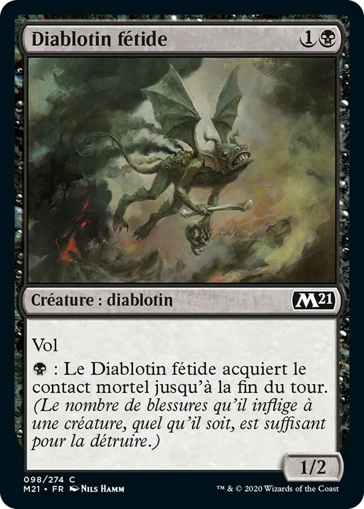 Diablotin fétide from Core Set 2021 - Magic: The Gathering