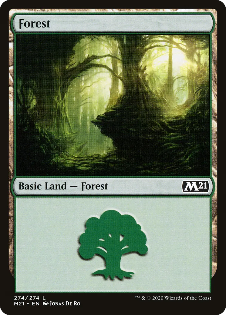 Forest — Core Set 2021 — Magic: The Gathering