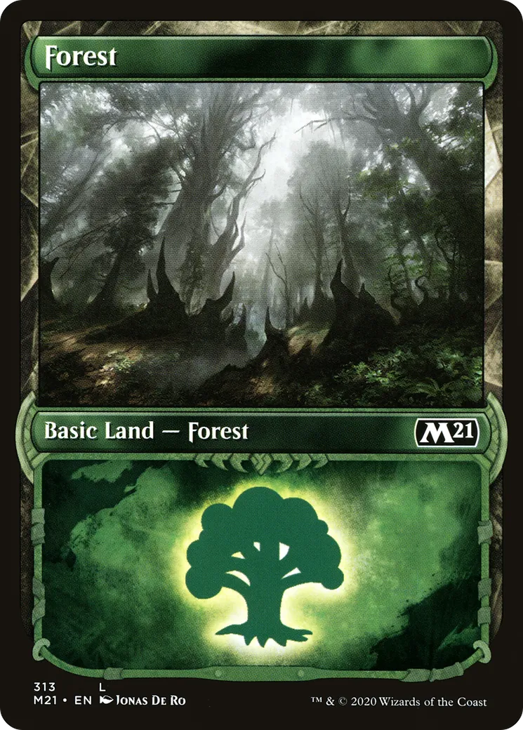 Forest — Core Set 2021 — Magic: The Gathering