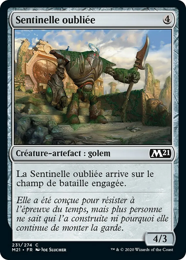 Sentinelle oubliée from Core Set 2021 - Magic: The Gathering