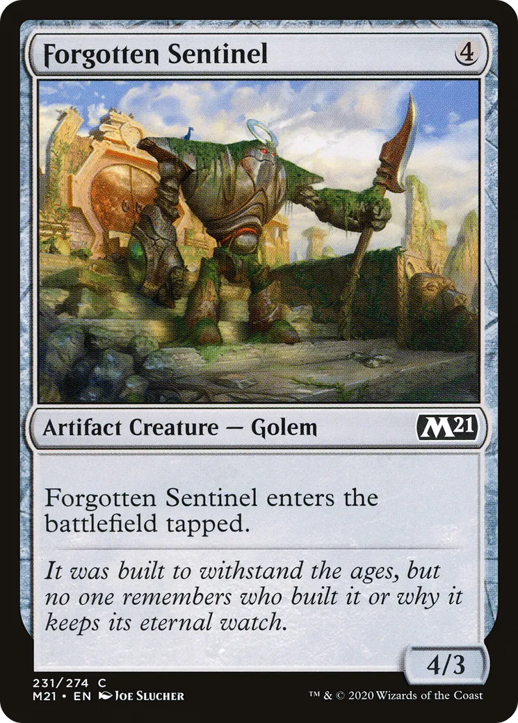 Sentinelle oubliée — Core Set 2021 — Magic: The Gathering