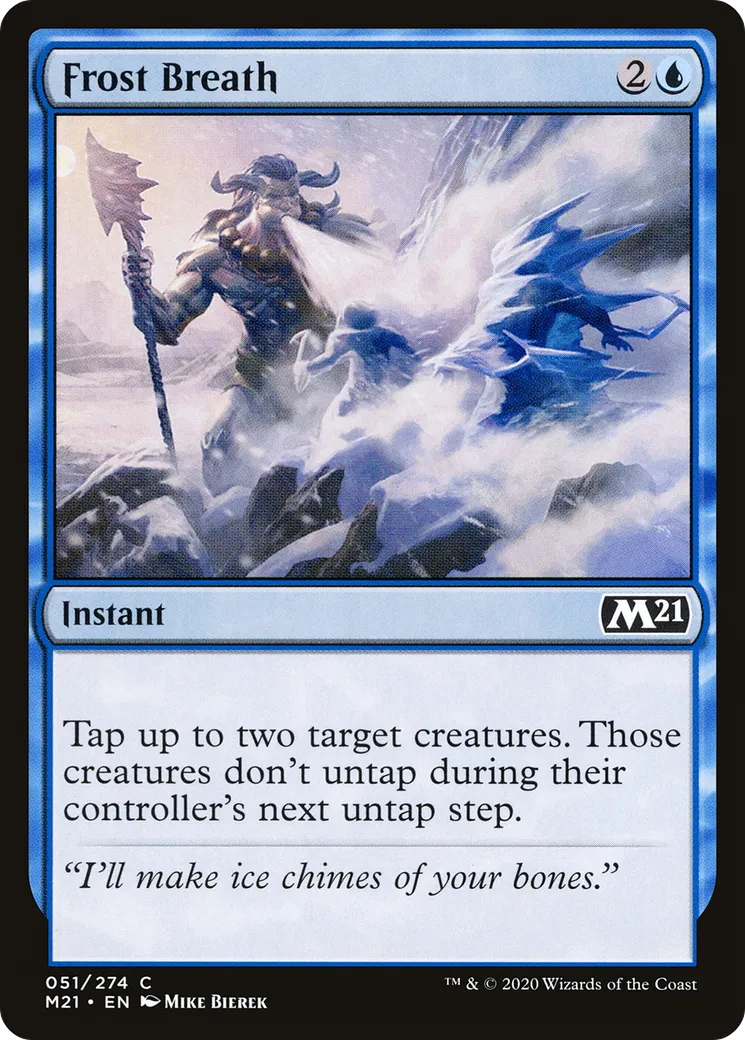 Frost Breath — Core Set 2021 — Magic: The Gathering