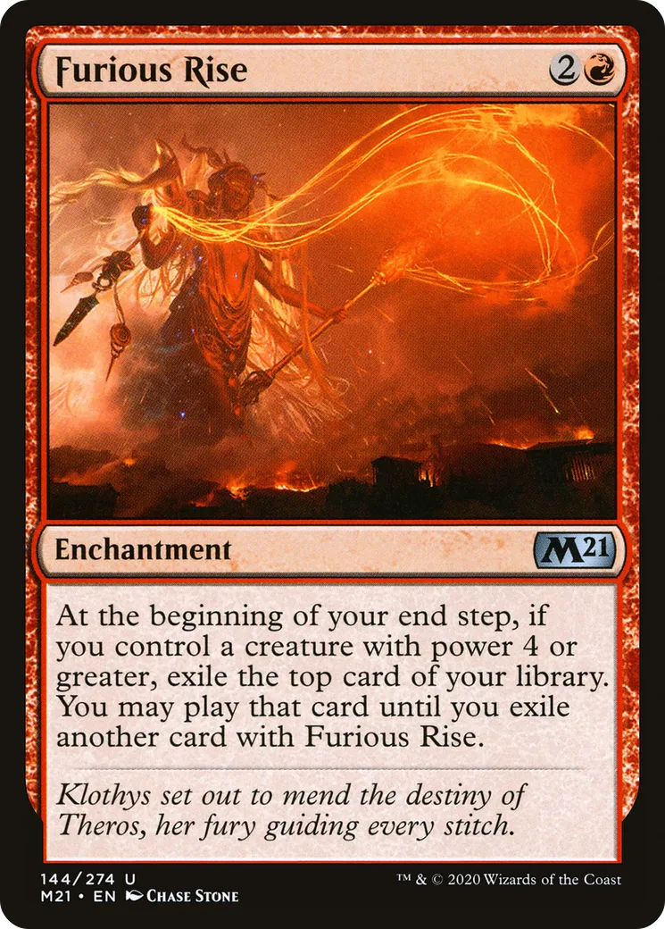 Ascension furieuse — Core Set 2021 — Magic: The Gathering