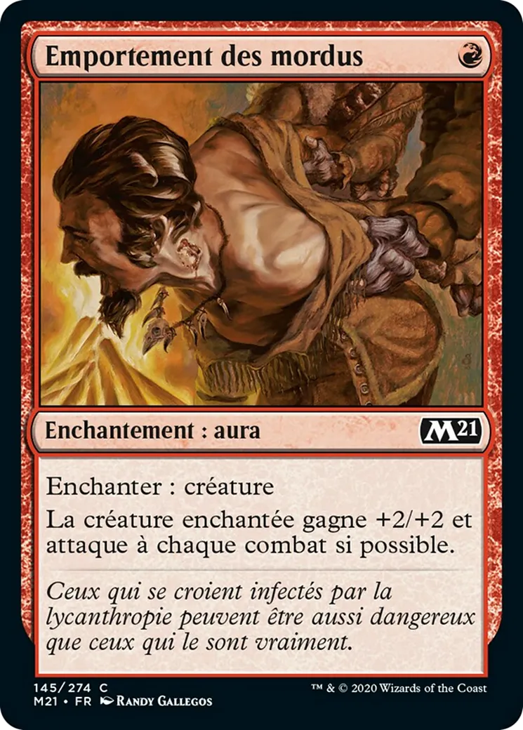 Emportement des mordus — Core Set 2021 — Magic: The Gathering