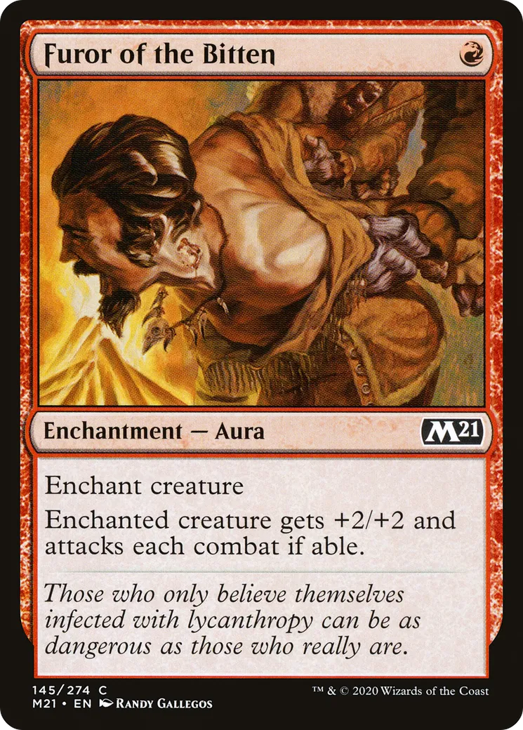 Furor of the Bitten from Core Set 2021 - Magic: The Gathering