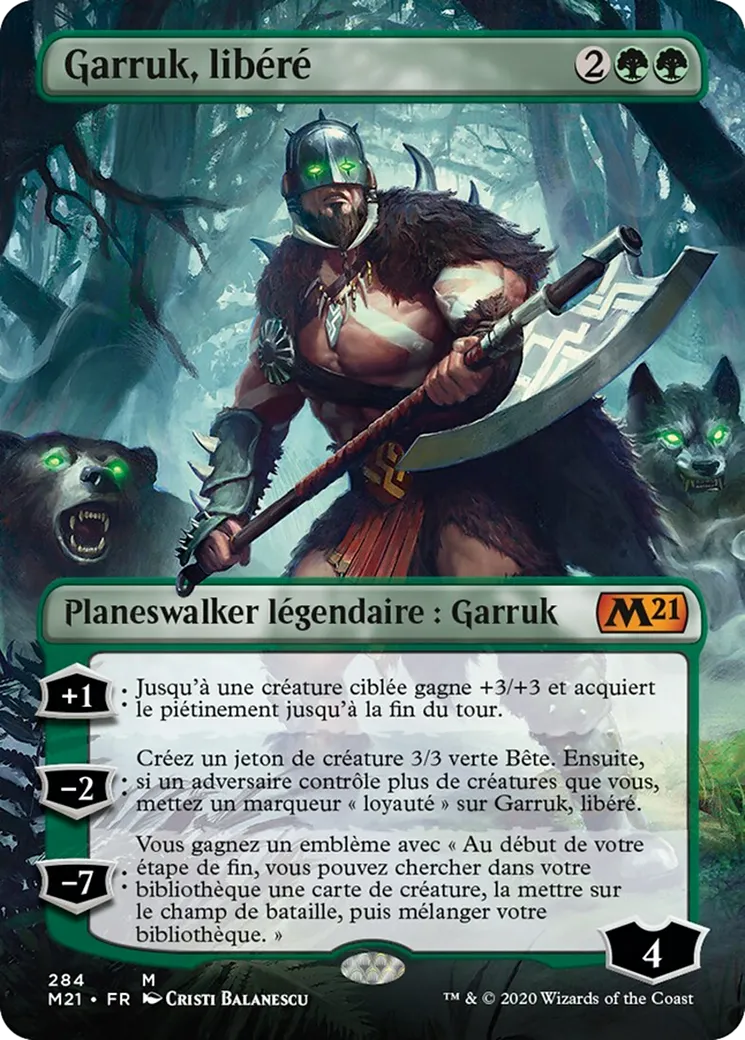 Garruk, libéré — Core Set 2021 — Magic: The Gathering