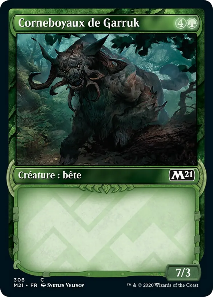 Corneboyaux de Garruk — Core Set 2021 — Magic: The Gathering