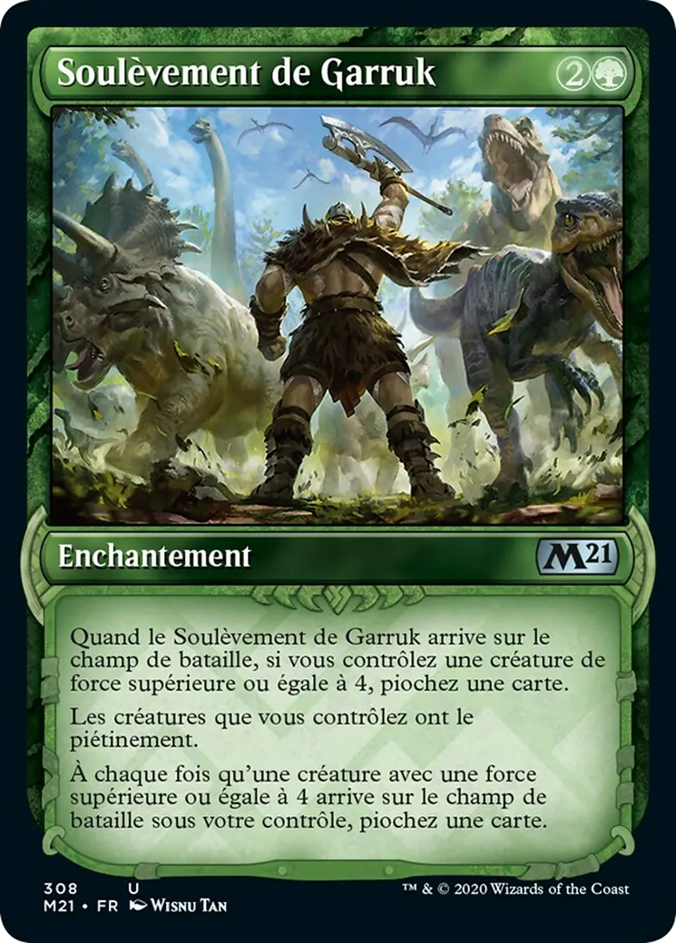 Soulèvement de Garruk from Core Set 2021 - Magic: The Gathering