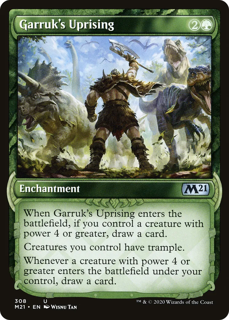 Garruk's Uprising — Core Set 2021 — Magic: The Gathering