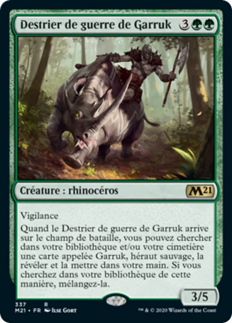 Destrier de guerre de Garruk — Core Set 2021 — Magic: The Gathering