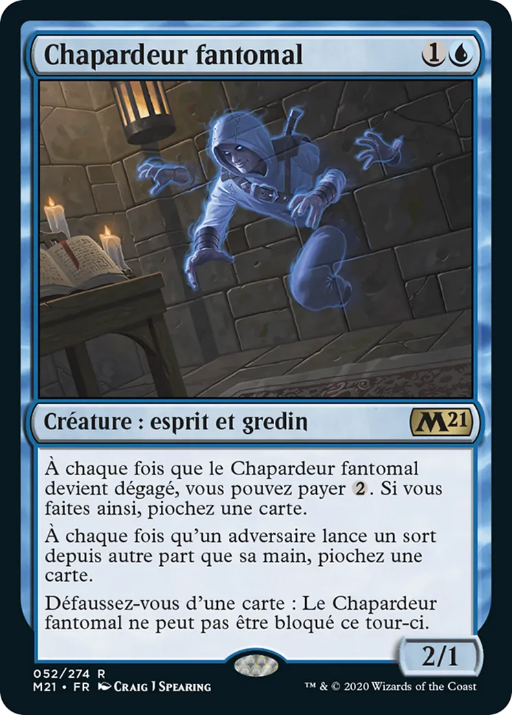 Chapardeur fantomal from Core Set 2021 - Magic: The Gathering
