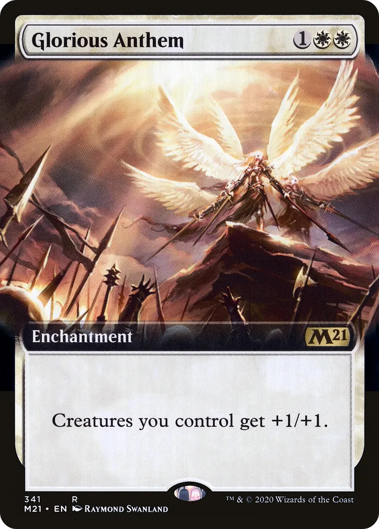Glorious Anthem — Core Set 2021 — Magic: The Gathering