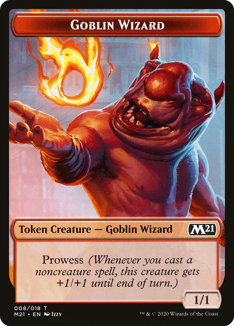 Goblin Wizard — Core Set 2021 — Magic: The Gathering