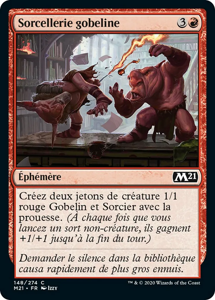 Sorcellerie gobeline — Core Set 2021 — Magic: The Gathering