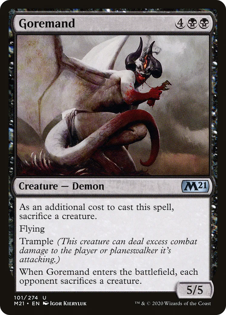 Goremand from Core Set 2021 - Magic: The Gathering