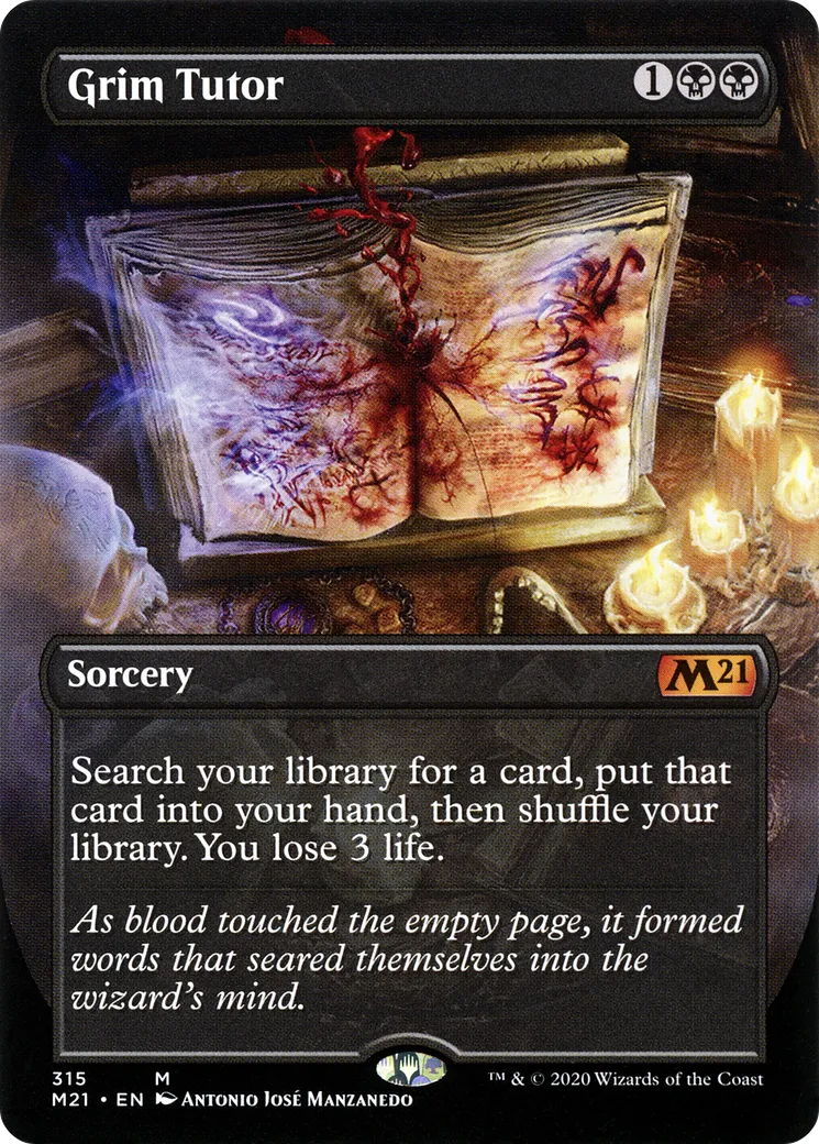Précepteur sinistre — Core Set 2021 — Magic: The Gathering