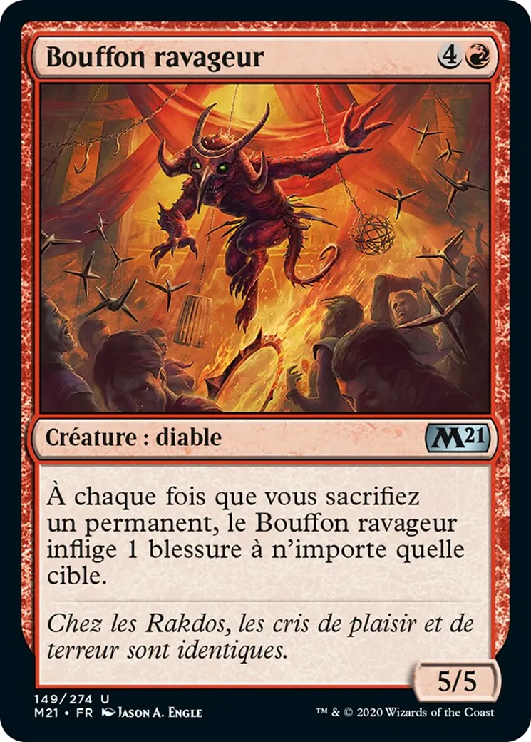 Bouffon ravageur from Core Set 2021 - Magic: The Gathering