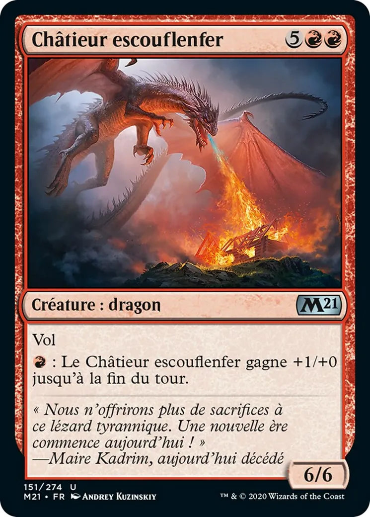 Châtieur escouflenfer — Core Set 2021 — Magic: The Gathering