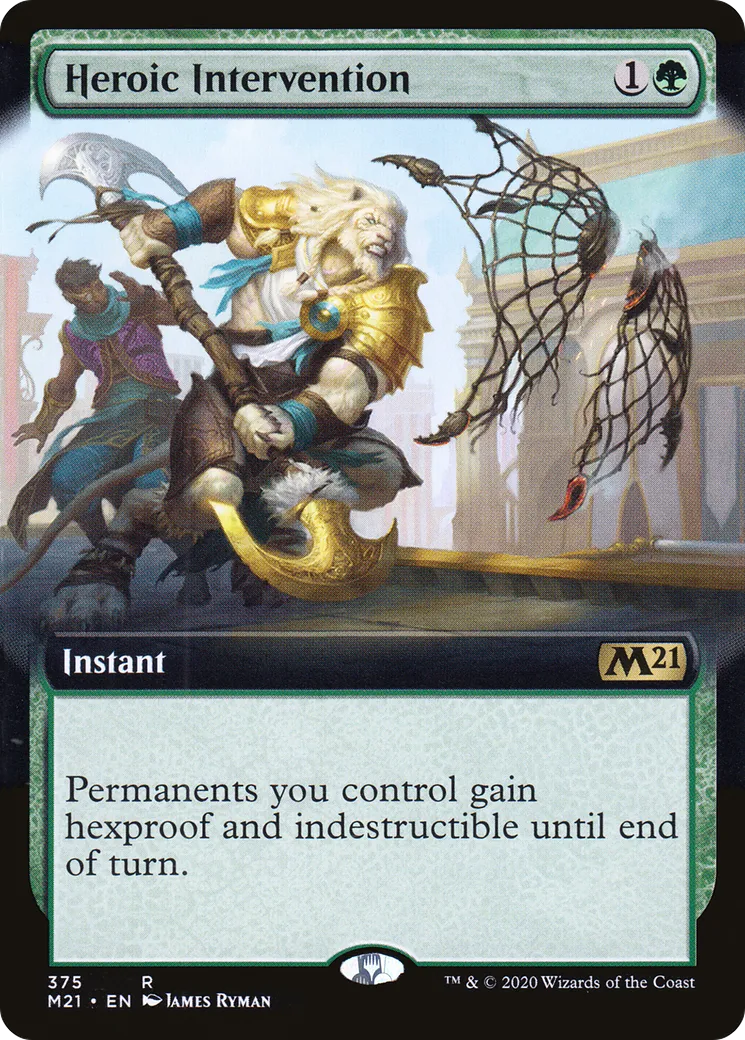 Heroic Intervention — Core Set 2021 — Magic: The Gathering