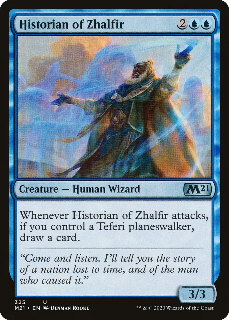 Historian of Zhalfir — Core Set 2021 — Magic: The Gathering