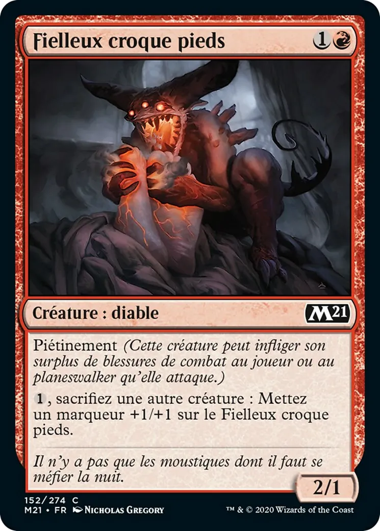 Fielleux croque pieds — Core Set 2021 — Magic: The Gathering