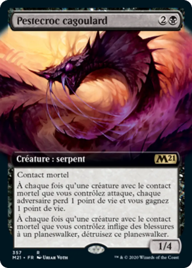 Pestecroc cagoulard — Core Set 2021 — Magic: The Gathering