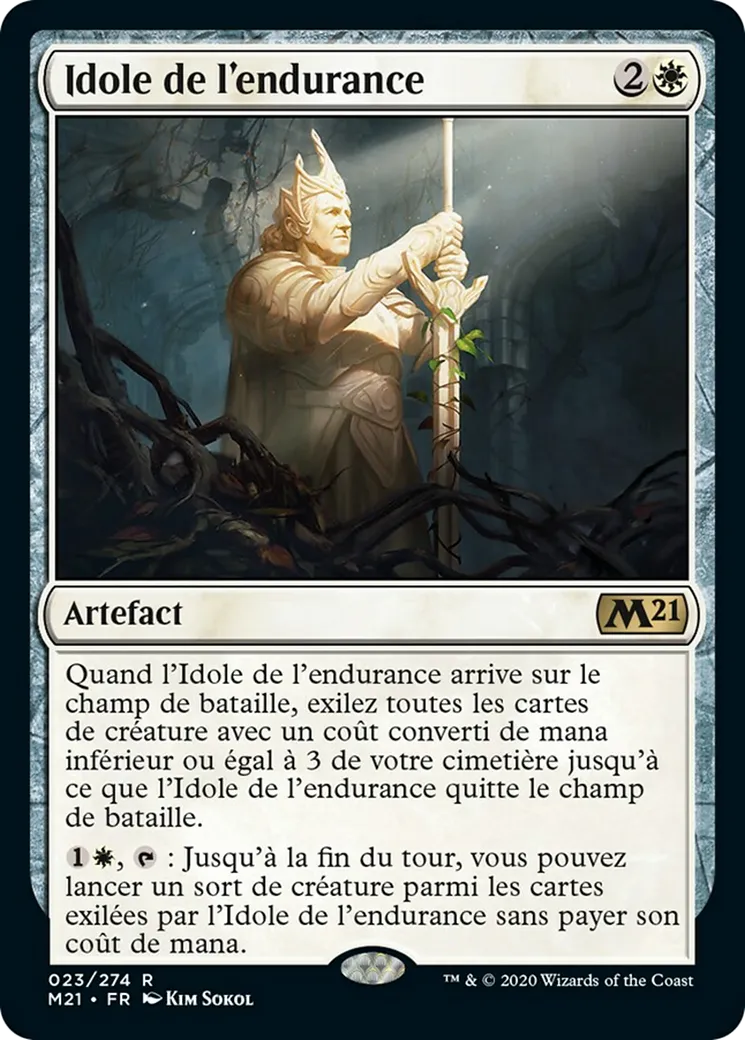 Idole de l'endurance — Core Set 2021 — Magic: The Gathering