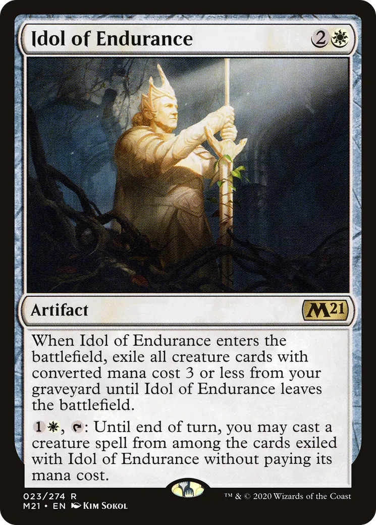 Idol of Endurance — Core Set 2021 — Magic: The Gathering