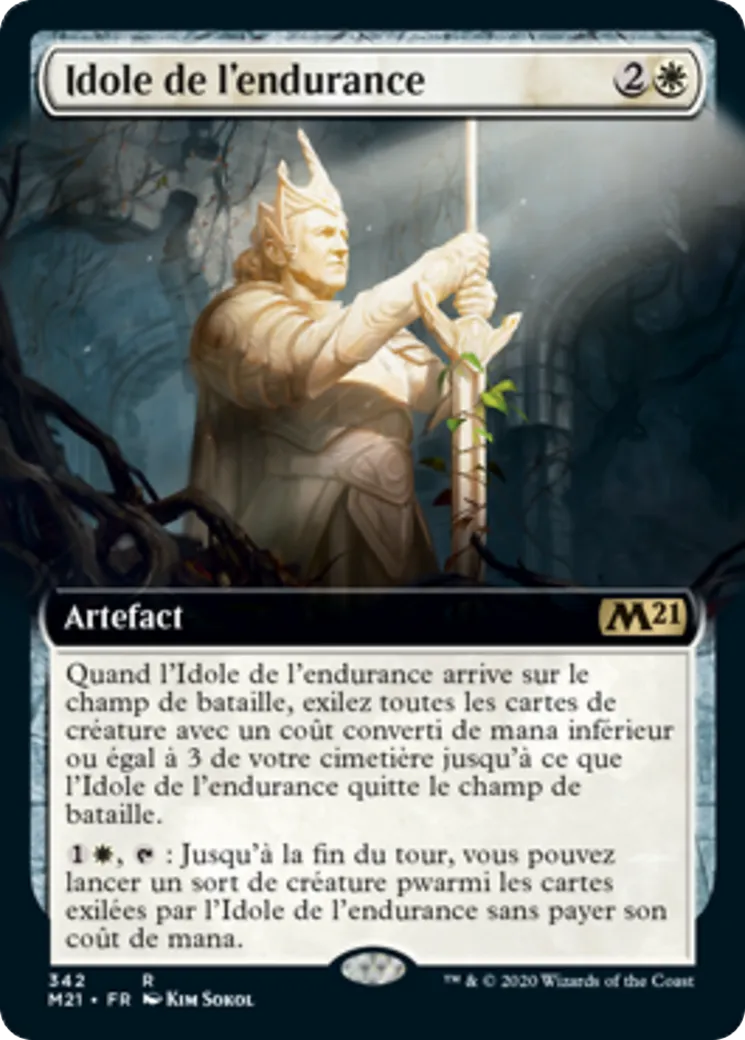 Idole de l'endurance — Core Set 2021 — Magic: The Gathering
