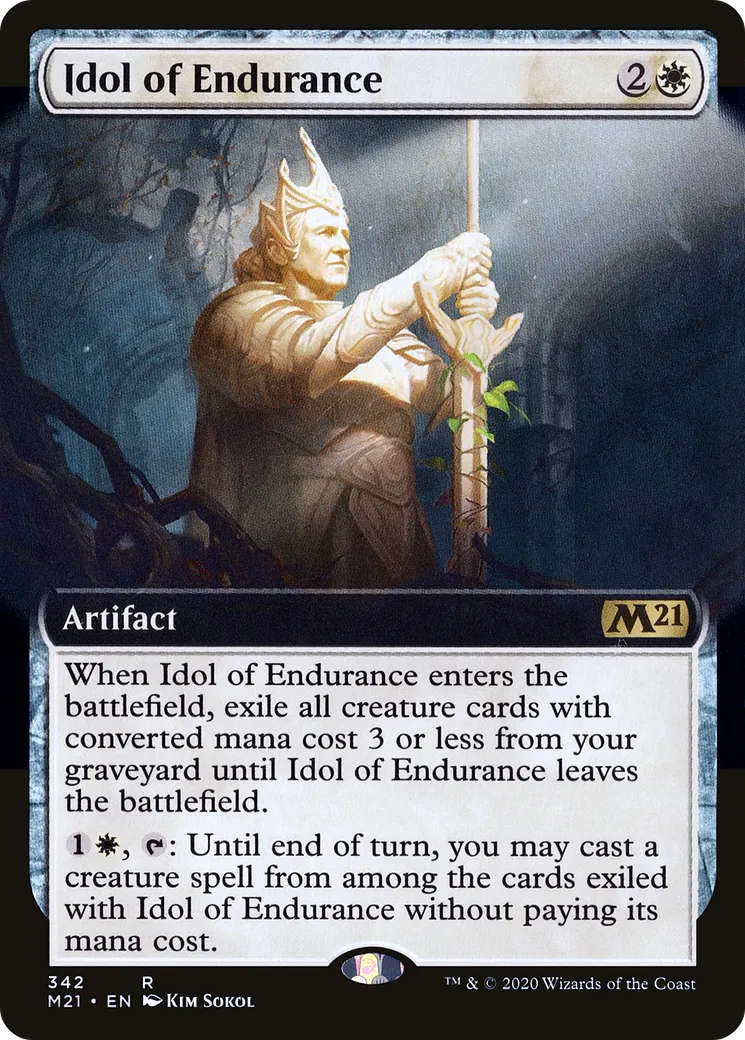 Idole de l'endurance — Core Set 2021 — Magic: The Gathering