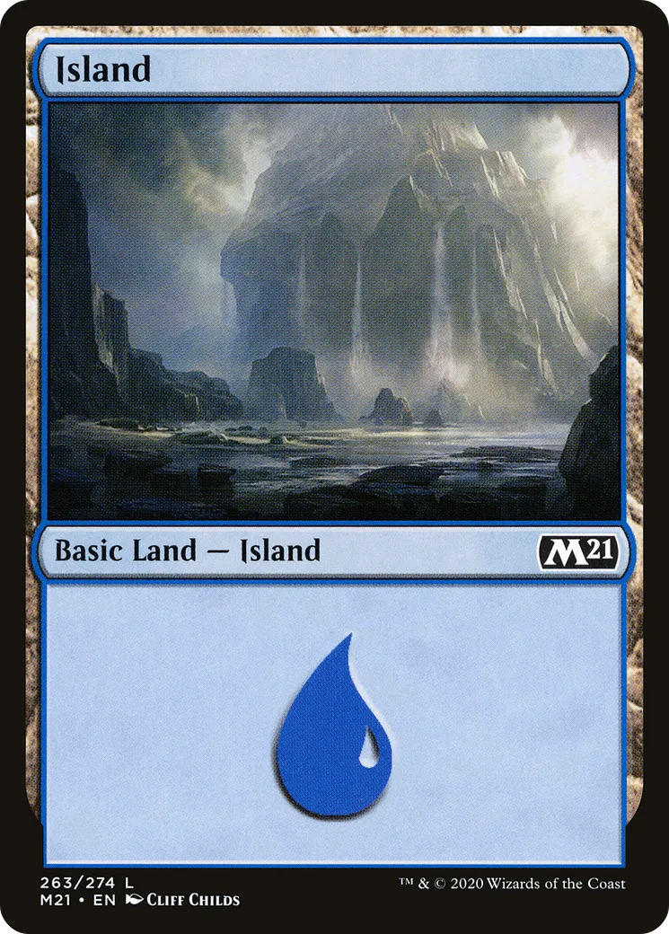 Île — Core Set 2021 — Magic: The Gathering