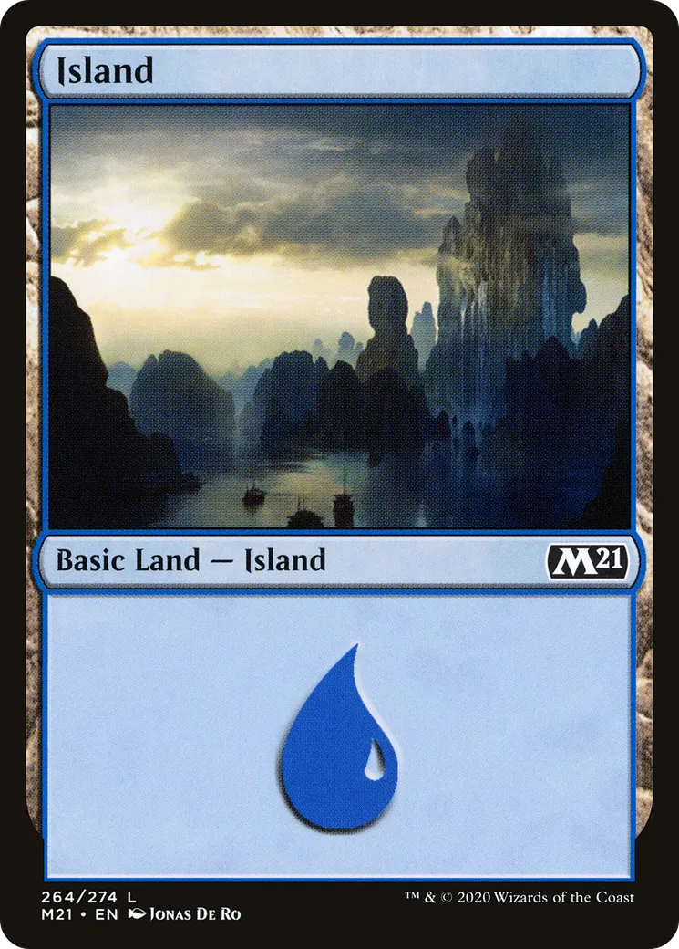 Island — Core Set 2021 — Magic: The Gathering