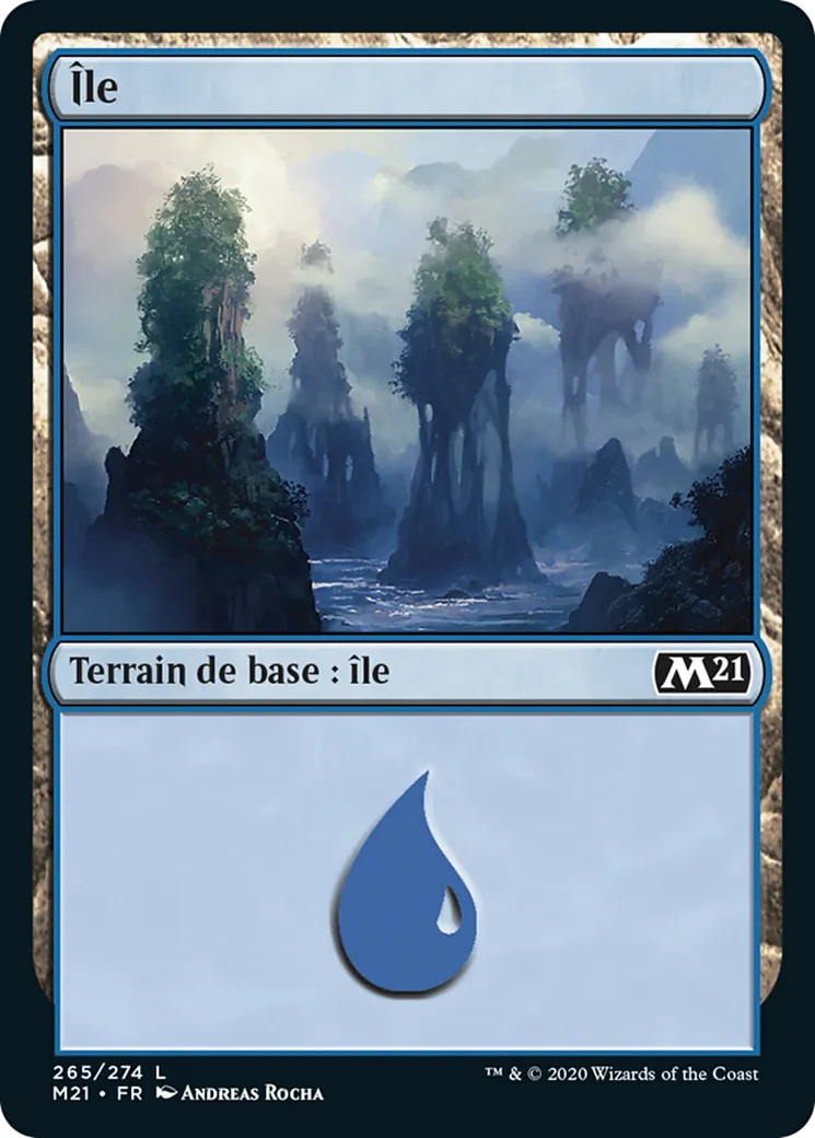 Île — Core Set 2021 — Magic: The Gathering