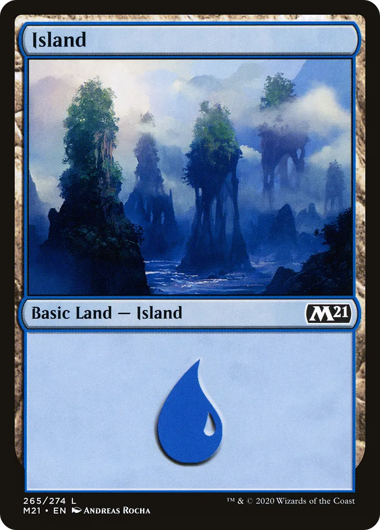 Island — Core Set 2021 — Magic: The Gathering