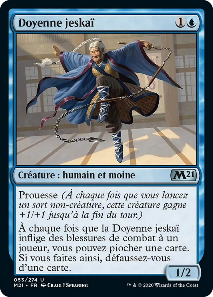 Doyenne jeskaï — Core Set 2021 — Magic: The Gathering