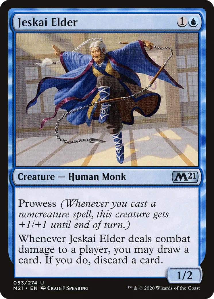 Doyenne jeskaï — Core Set 2021 — Magic: The Gathering