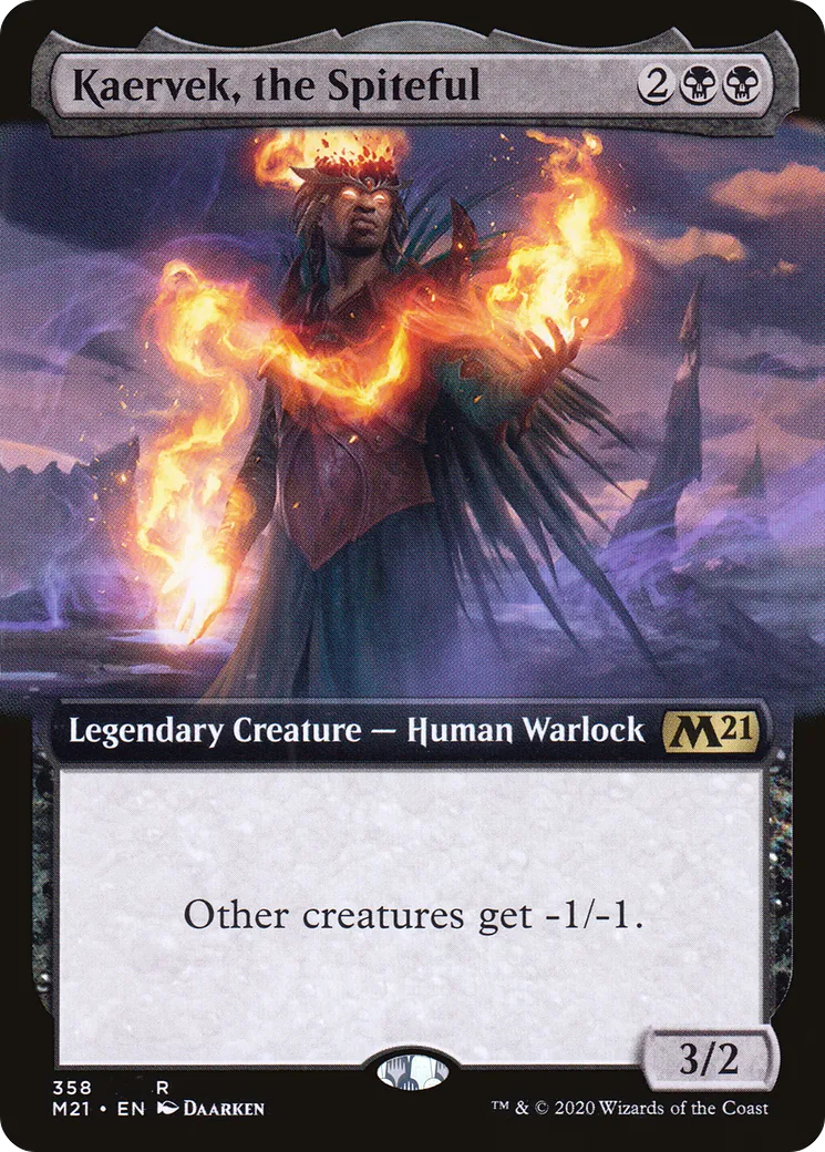Kaervek, the Spiteful — Core Set 2021 — Magic: The Gathering