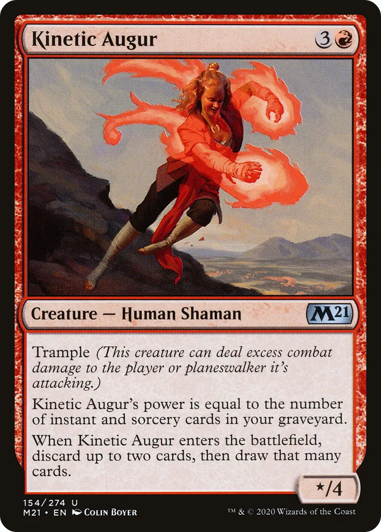 Augure cinétique — Core Set 2021 — Magic: The Gathering