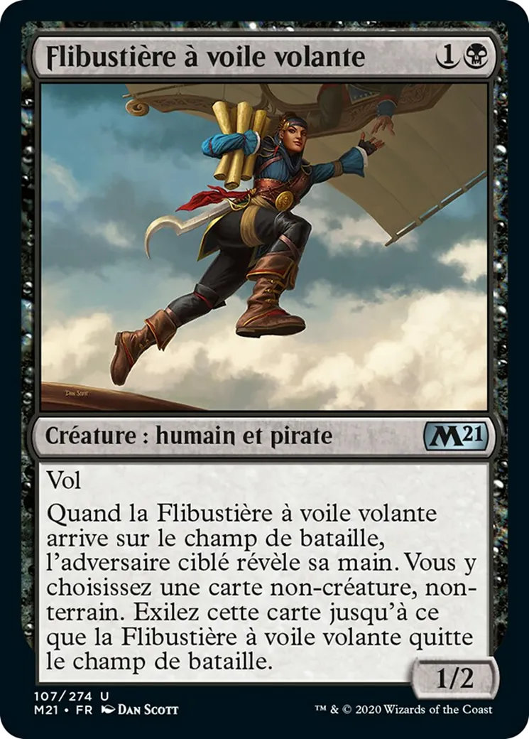 Flibustière à voile volante — Core Set 2021 — Magic: The Gathering