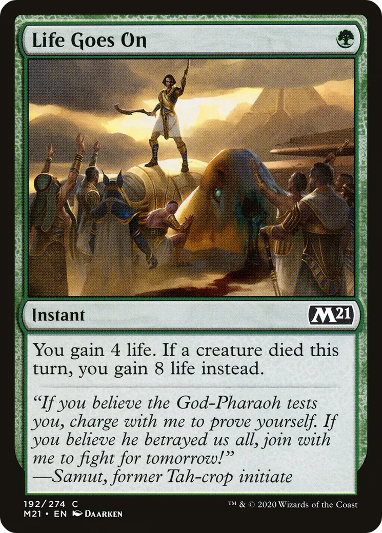 La vie continue — Core Set 2021 — Magic: The Gathering