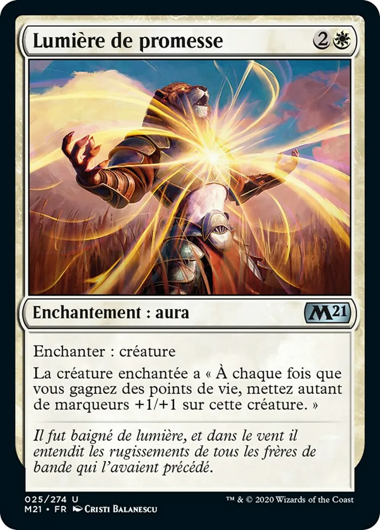 Lumière de promesse — Core Set 2021 — Magic: The Gathering