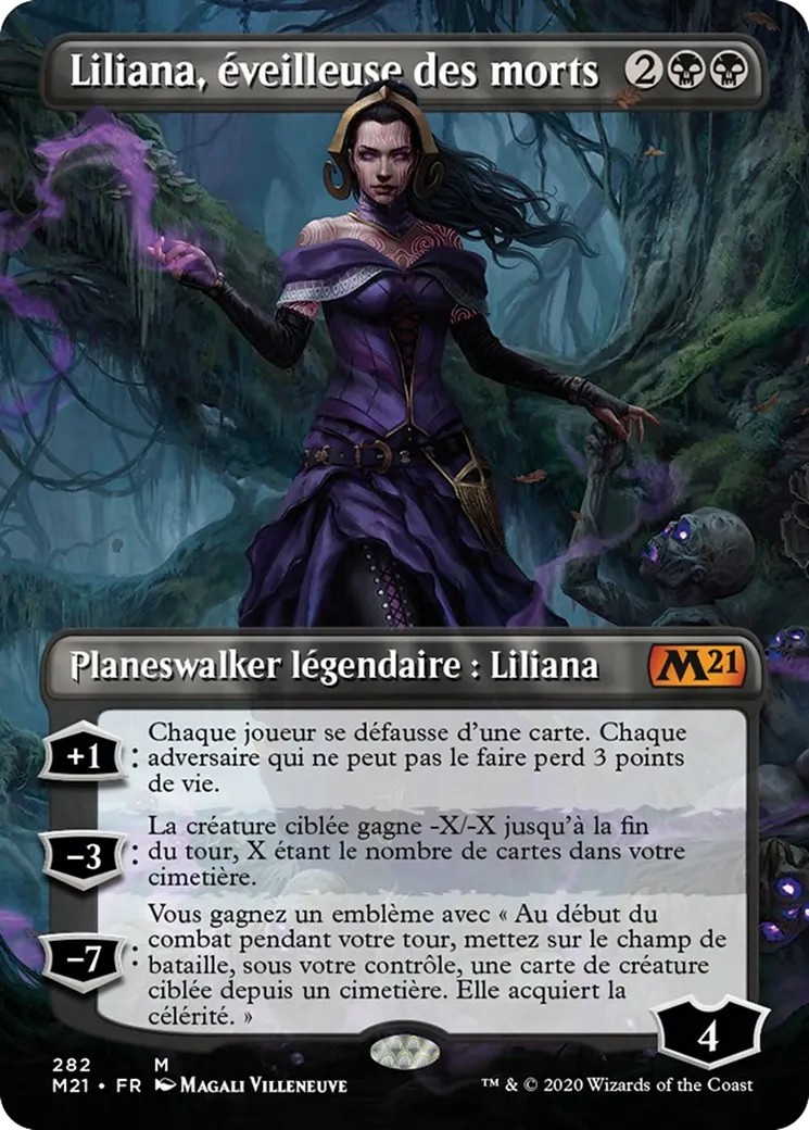 Liliana, éveilleuse des morts from Core Set 2021 - Magic: The Gathering