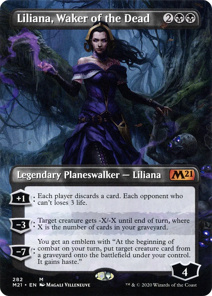 Liliana, Waker of the Dead — Core Set 2021 — Magic: The Gathering