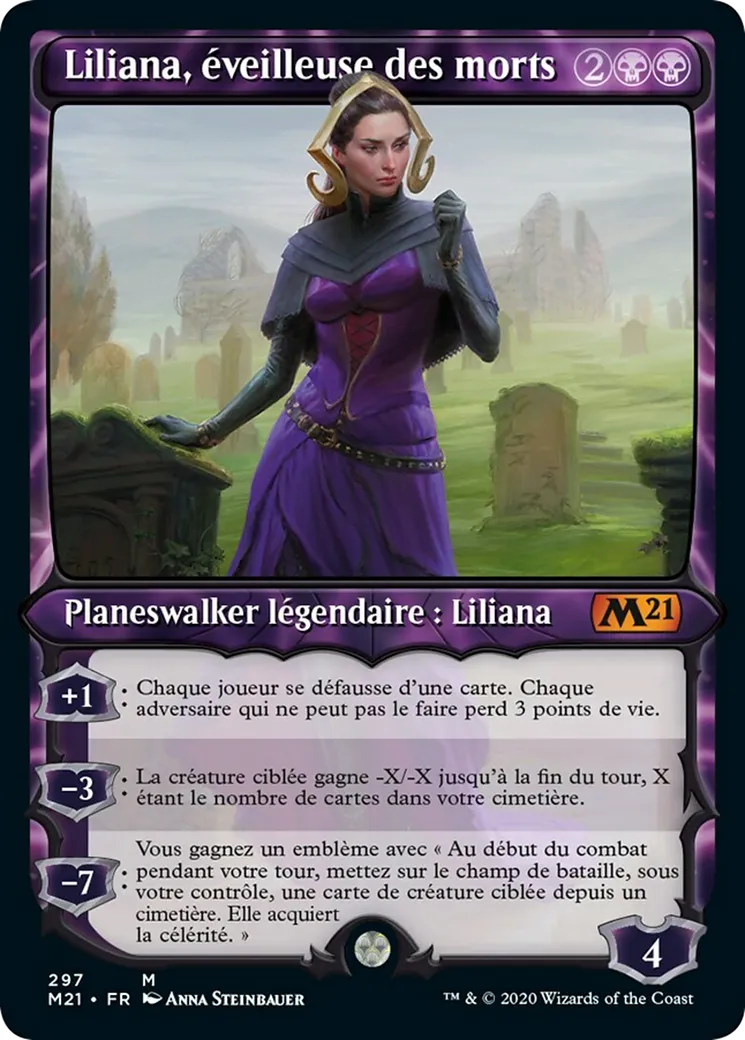 Liliana, éveilleuse des morts — Core Set 2021 — Magic: The Gathering