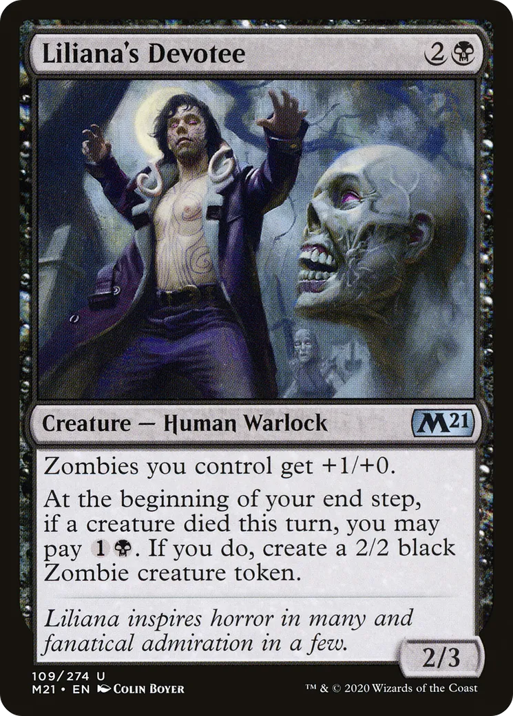 Liliana's Devotee — Core Set 2021 — Magic: The Gathering