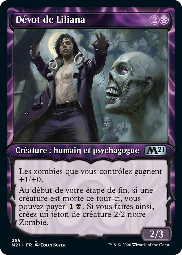Dévot de Liliana — Core Set 2021 — Magic: The Gathering