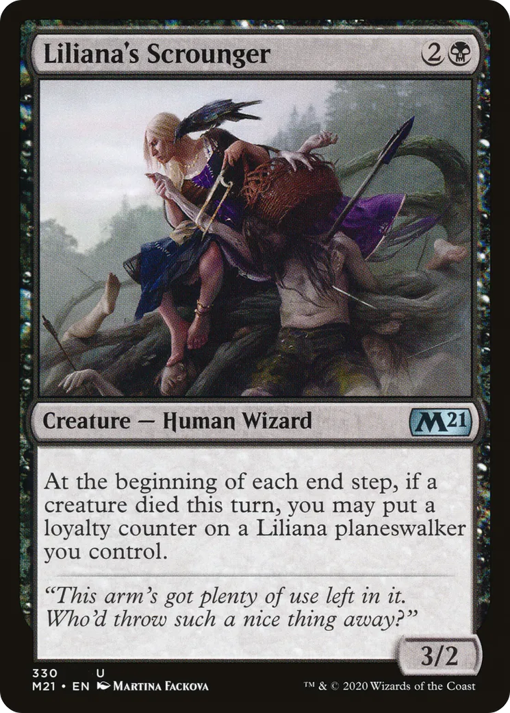 Liliana's Scrounger — Core Set 2021 — Magic: The Gathering