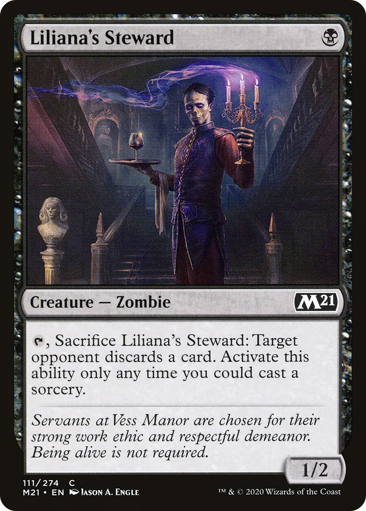 Liliana's Steward — Core Set 2021 — Magic: The Gathering