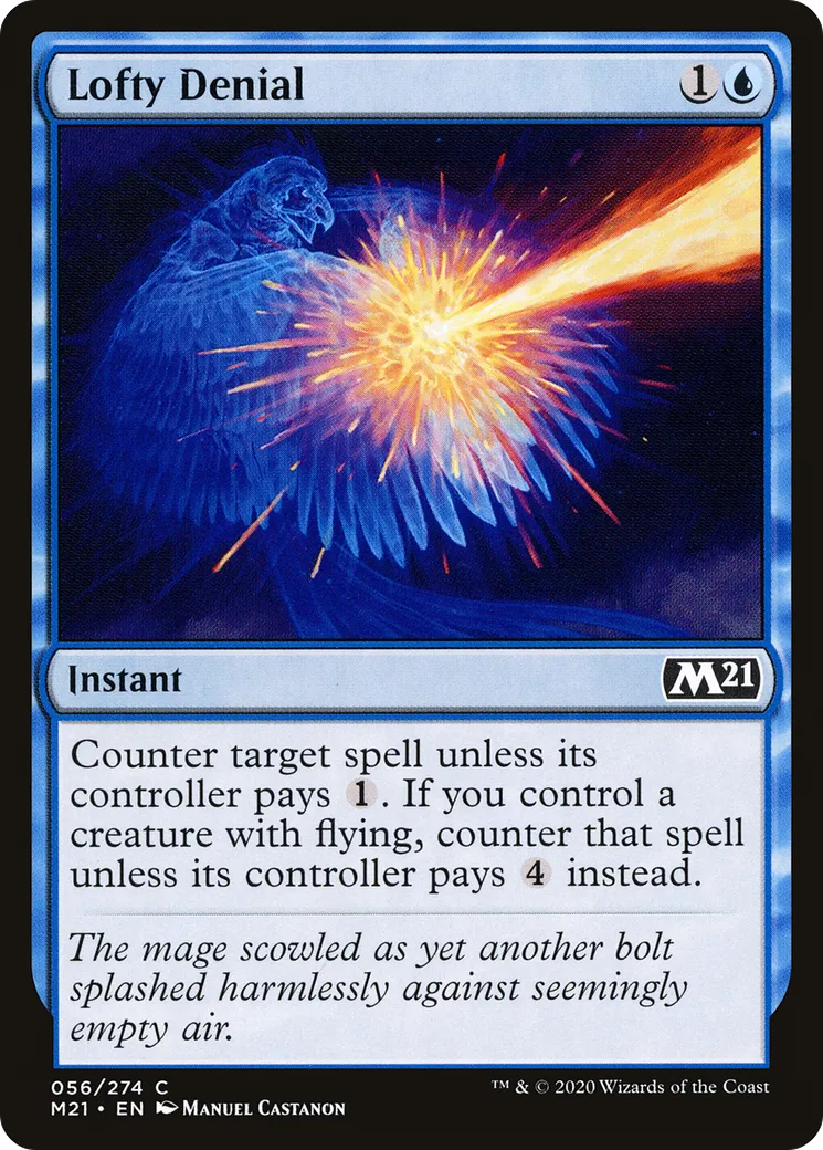 Lofty Denial from Core Set 2021 - Magic: The Gathering