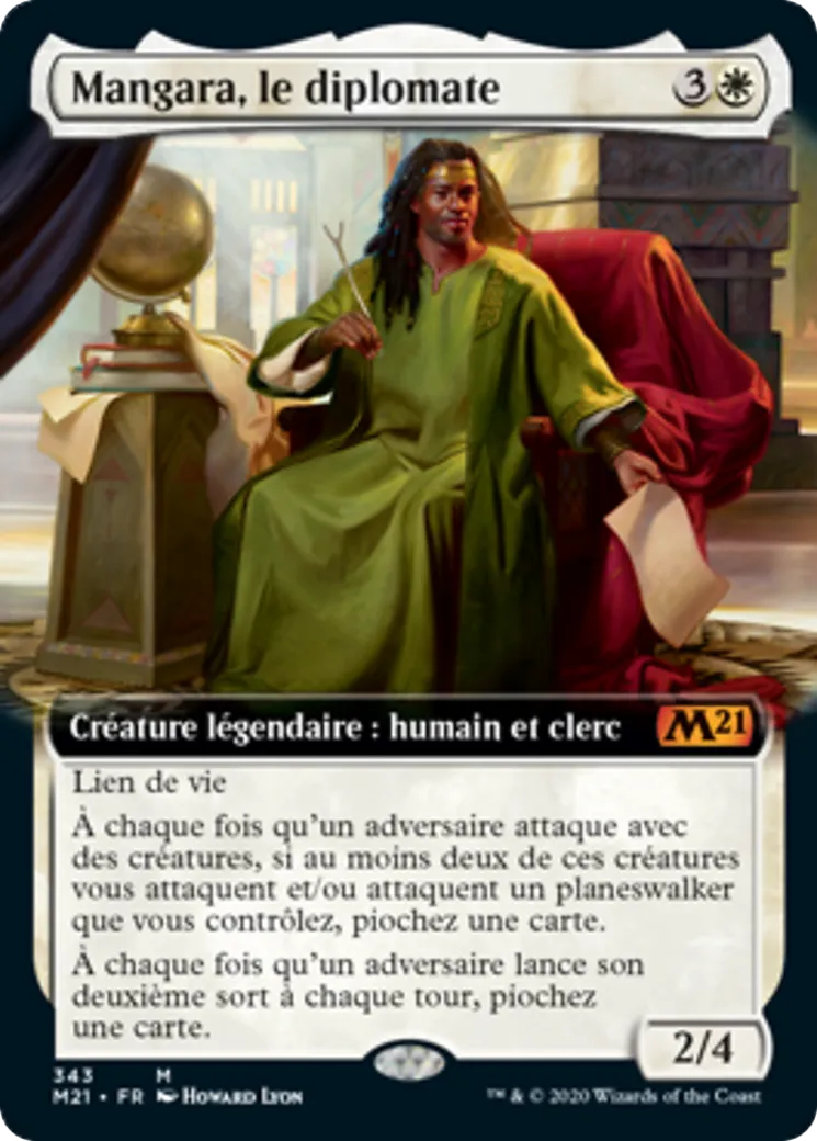 Mangara, le diplomate — Core Set 2021 — Magic: The Gathering